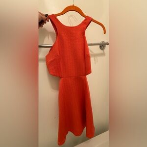 Mini open rib dress! Very flattering!